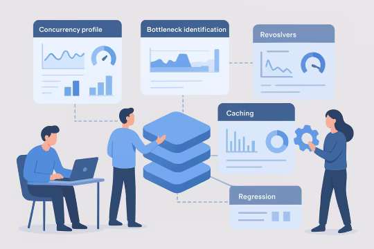 Delivery card for Performance and Reliability Testing