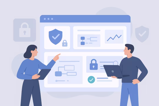 Delivery card for Security and Compliance Review