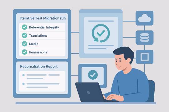Delivery card for Test Migrations