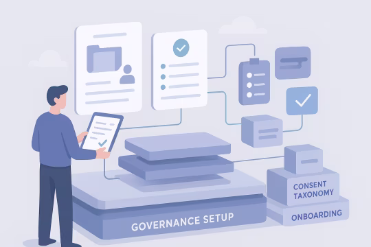 Delivery card for Governance Setup