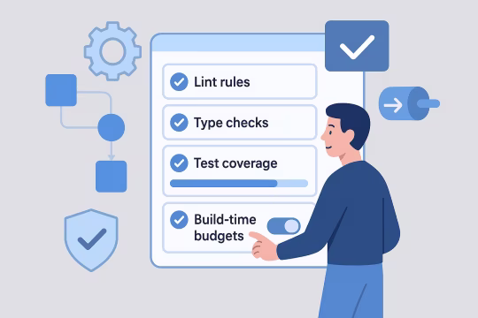 Delivery card for Quality and CI Guardrails