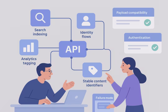 Delivery card for Integration and Data Dependencies