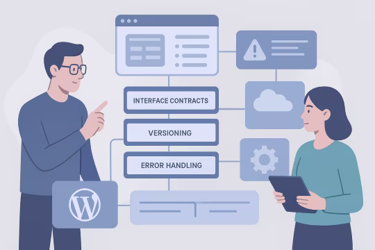 Delivery card for Architecture and Contracts