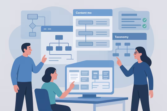 Delivery card for Content and UX Foundations