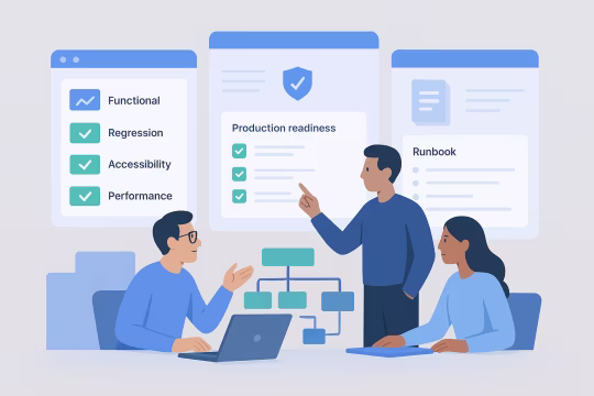 Delivery card for Testing and Readiness