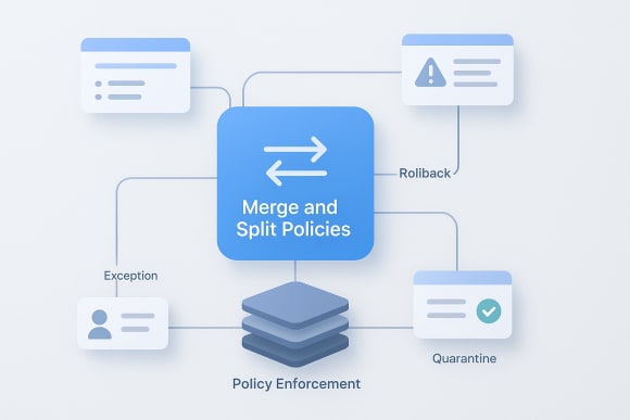 Feature: Merge and Split Policies