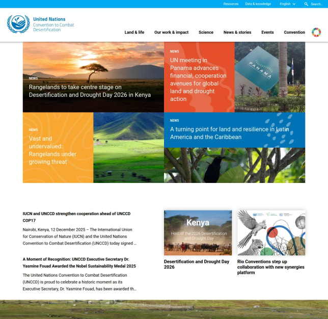 Project: United Nations Convention to Combat Desertification (UNCCD)