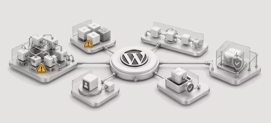 WordPress plugin health check illustration