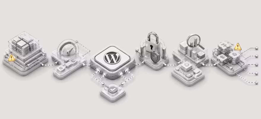 WordPress platform health check illustration