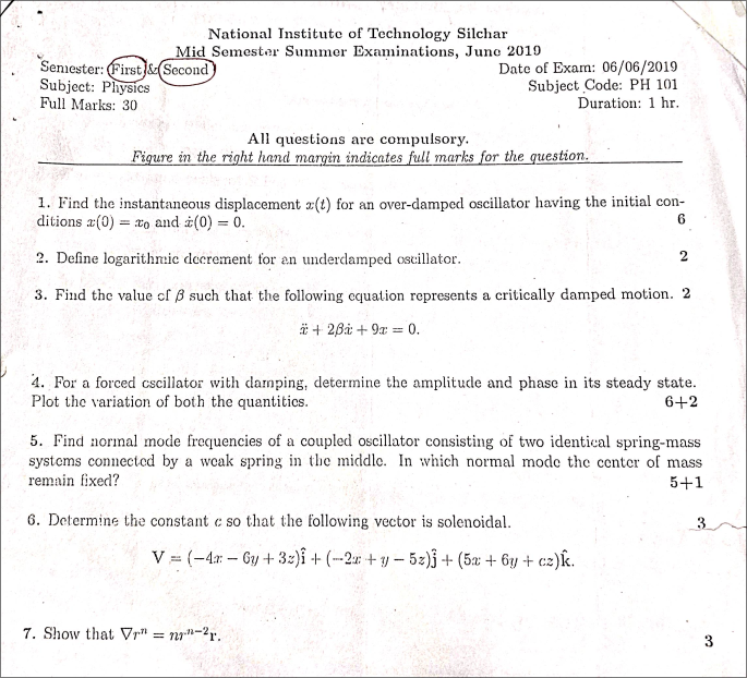 Question Paper