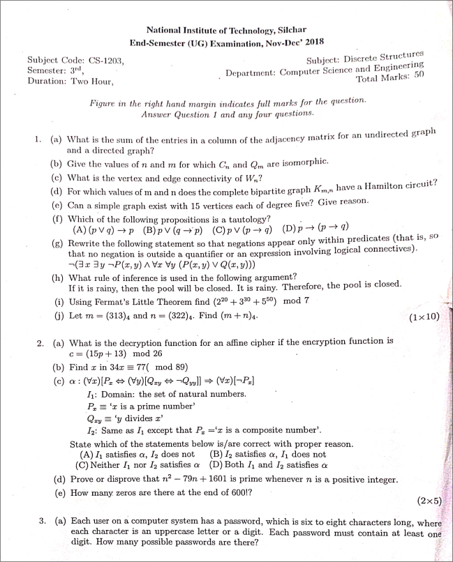 Question Paper