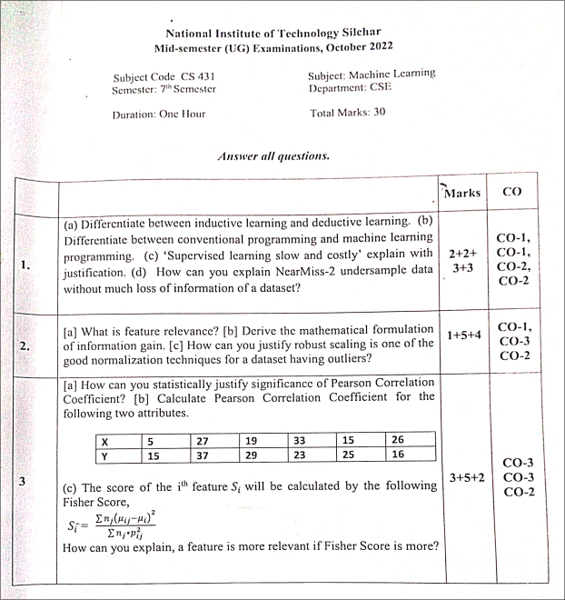 Question Paper