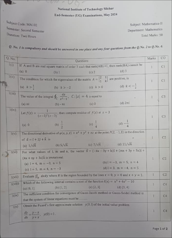 Question Paper