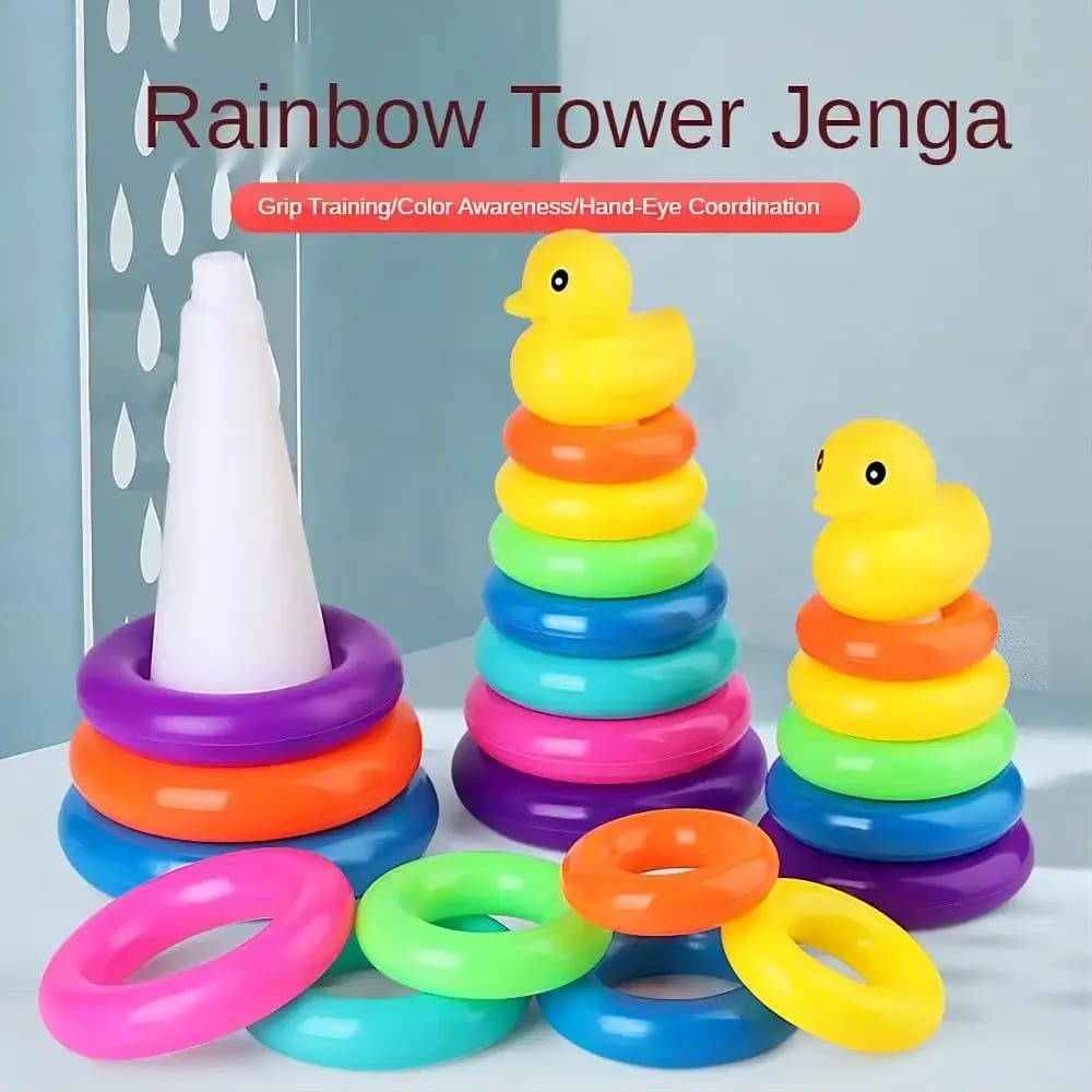 Torre de Bolinhas Rolantes Montessori TinySteps: Brinquedo Educativo para Bebês e Crianças | Cores e Formas 5