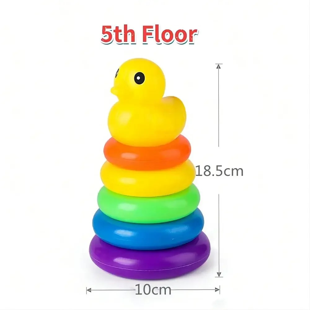 Torre de Bolinhas Rolantes Montessori TinySteps: Brinquedo Educativo para Bebês e Crianças | Cores e Formas 8