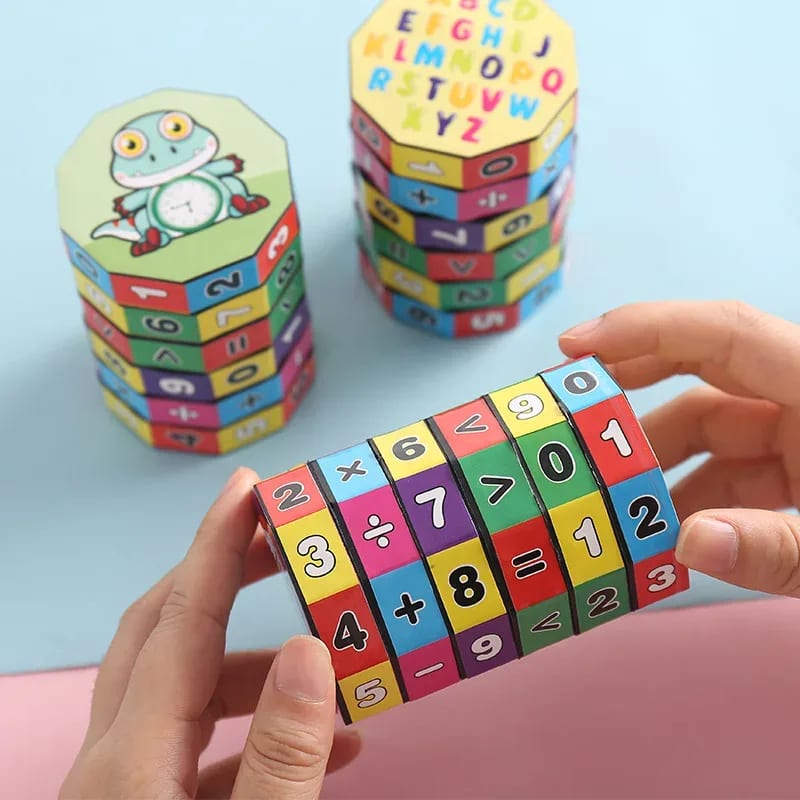 Cilindro Mágico Montessori TinySteps: Brinquedo Educacional de Matemática para Crianças 3+ Anos 14