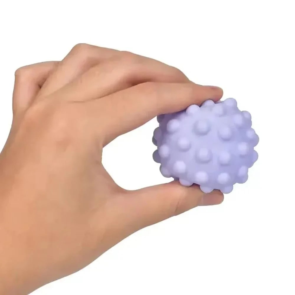 Conjunto de Bolinhas Texturizadas TinySteps: Brinquedo Sensorial para Desenvolvimento Tátil do Bebê 3
