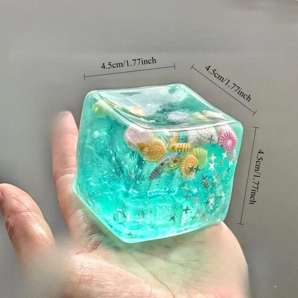 Brinquedo Sensorial Oceano Anti-estresse TinySteps: Squishy Relaxante para Crianças e Adultos 8