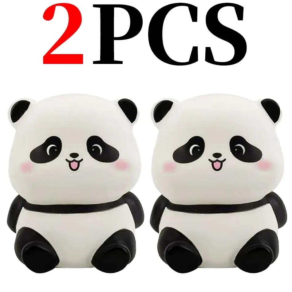 Luminária Panda LED TinySteps: Luz Noturna Fofa para Quarto de Bebê e Crianças 9