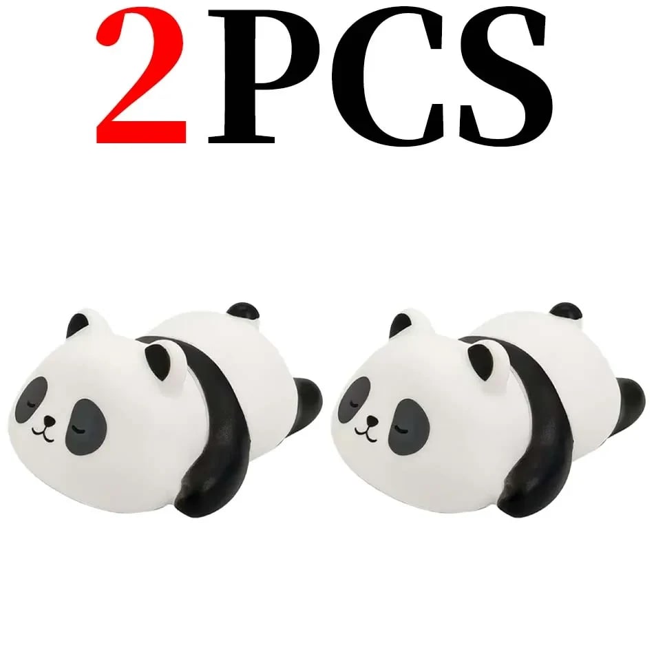 Luminária Panda LED TinySteps: Luz Noturna Fofa para Quarto de Bebê e Crianças 10