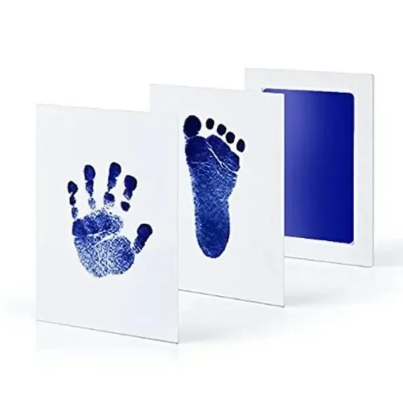 Kit Pegada e Mãozinha Bebê TinySteps – Tinta Segura para Lembrança Afetiva e Criativa de Recém-Nascido 11
