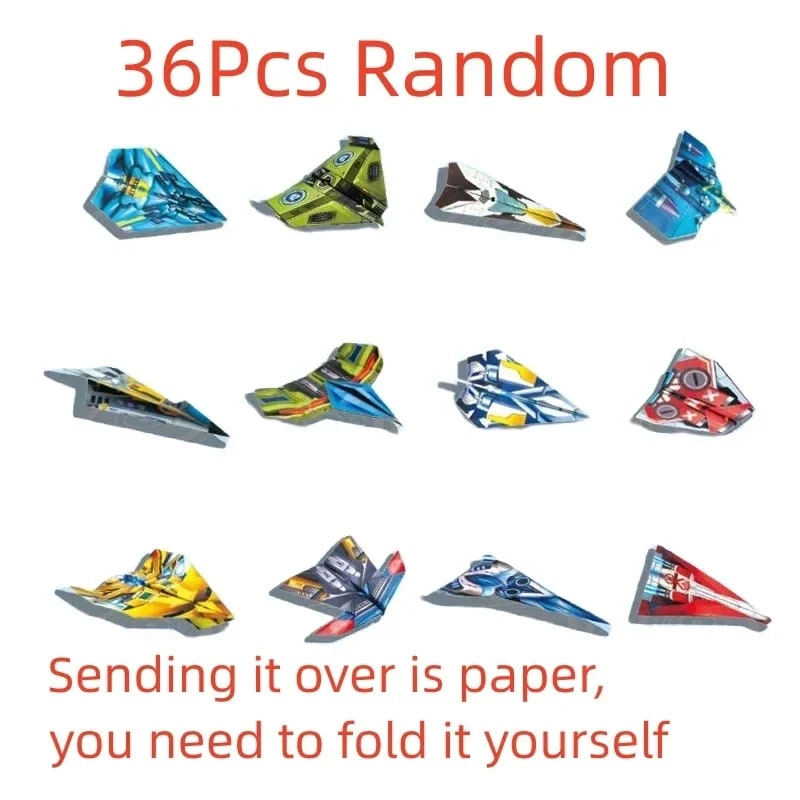 Kit Aviões de Origami Colorido TinySteps: Diversão Educativa e Criativa para Crianças 7