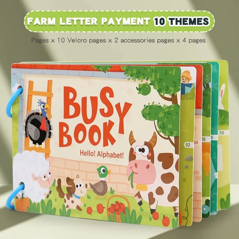 TinySteps: Livro de Adesivos Reutilizáveis Montessori Educativos para Crianças - Aprenda Brincando 4