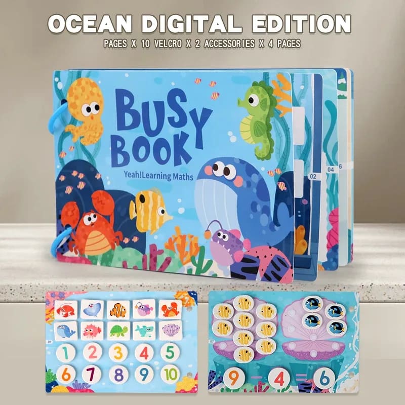 TinySteps: Livro de Adesivos Reutilizáveis Montessori Educativos para Crianças - Aprenda Brincando 7