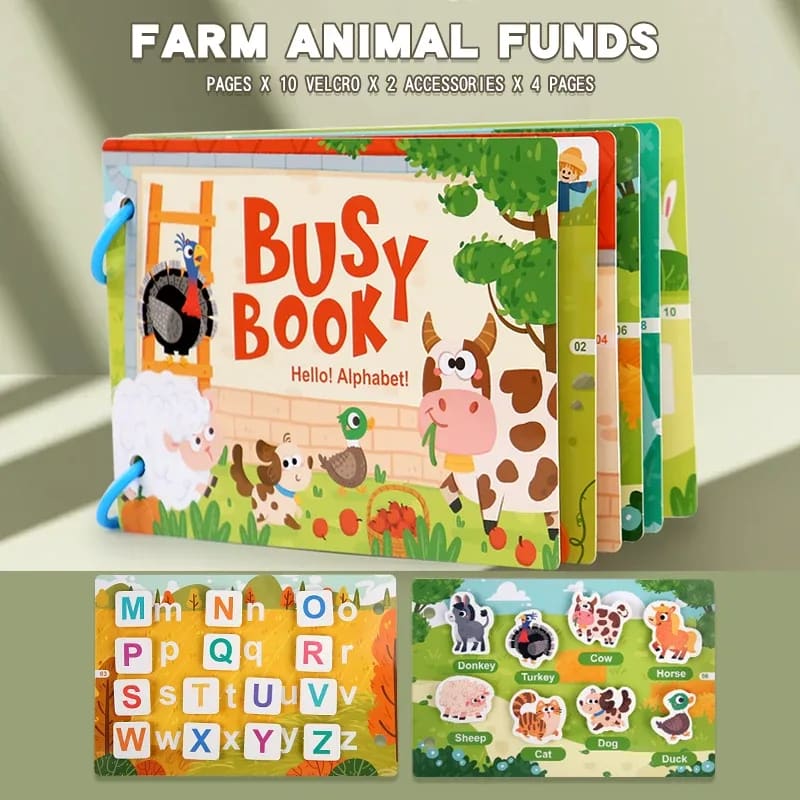 TinySteps: Livro de Adesivos Reutilizáveis Montessori Educativos para Crianças - Aprenda Brincando 8