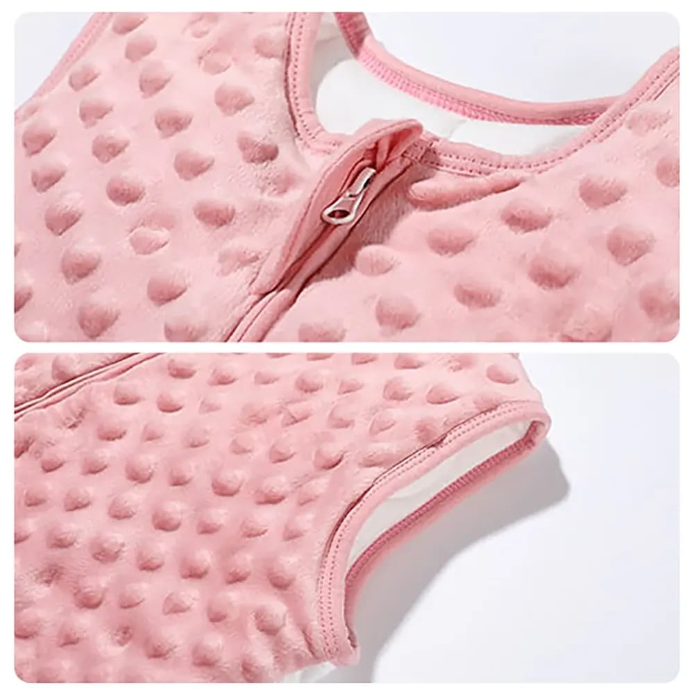 Saco de Dormir Bebê TinySteps Estrelas Mar e Conchas - Conforto para Noites de Outono e Primavera 5