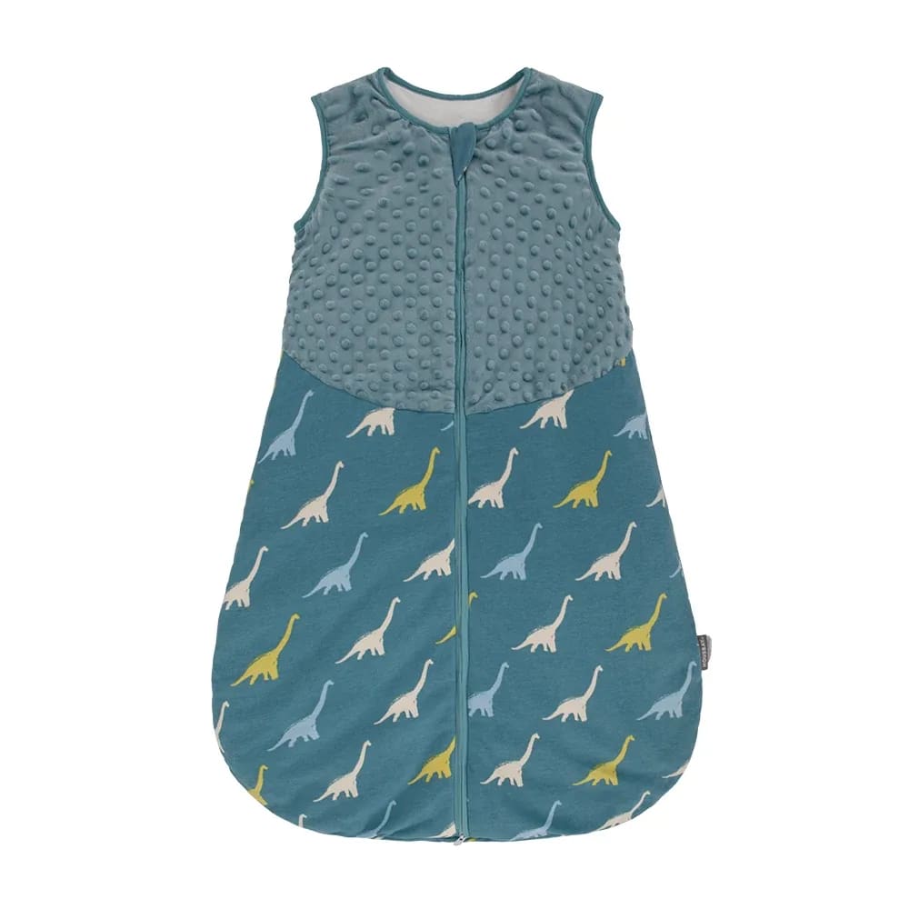 Saco de Dormir Bebê TinySteps Estrelas Mar e Conchas - Conforto para Noites de Outono e Primavera 7