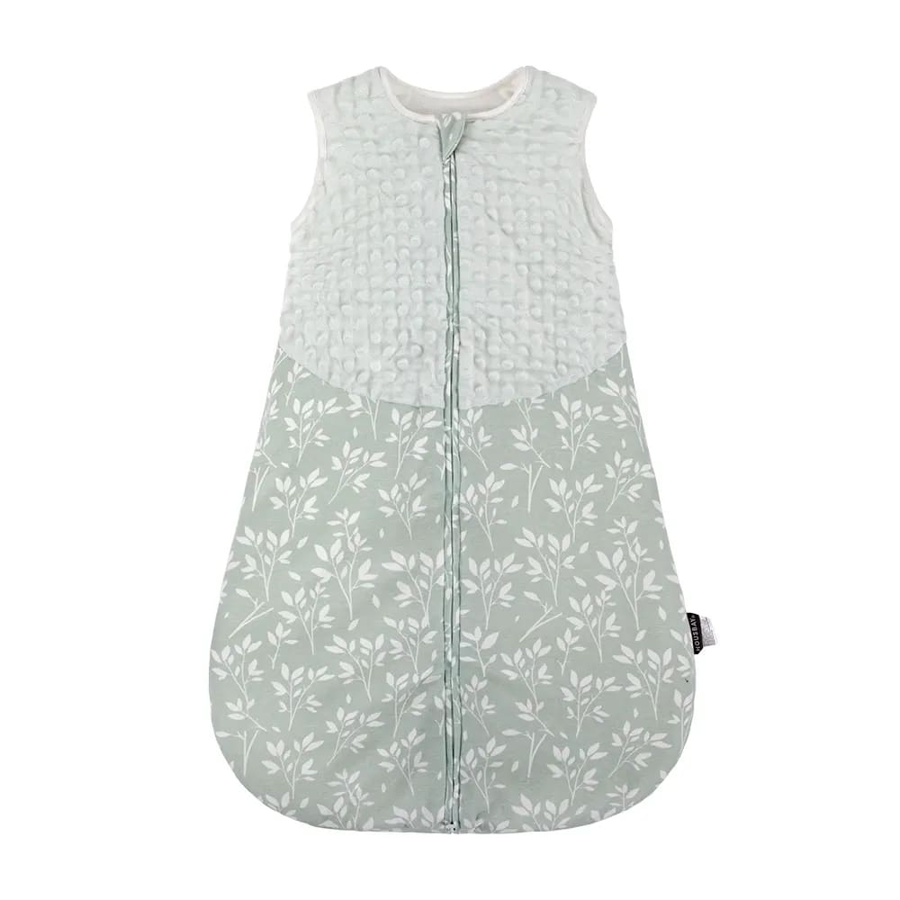 Saco de Dormir Bebê TinySteps Estrelas Mar e Conchas - Conforto para Noites de Outono e Primavera 10