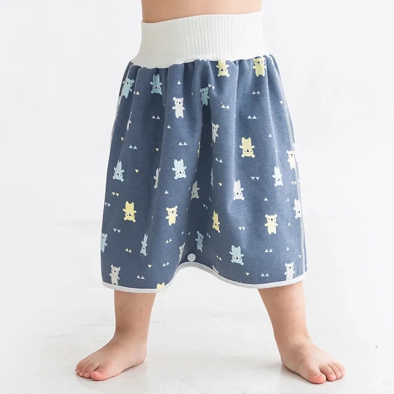 Shorts e Saias Impermeáveis TinySteps para Desfralde – Conforto e Proteção para Noites Secas 14