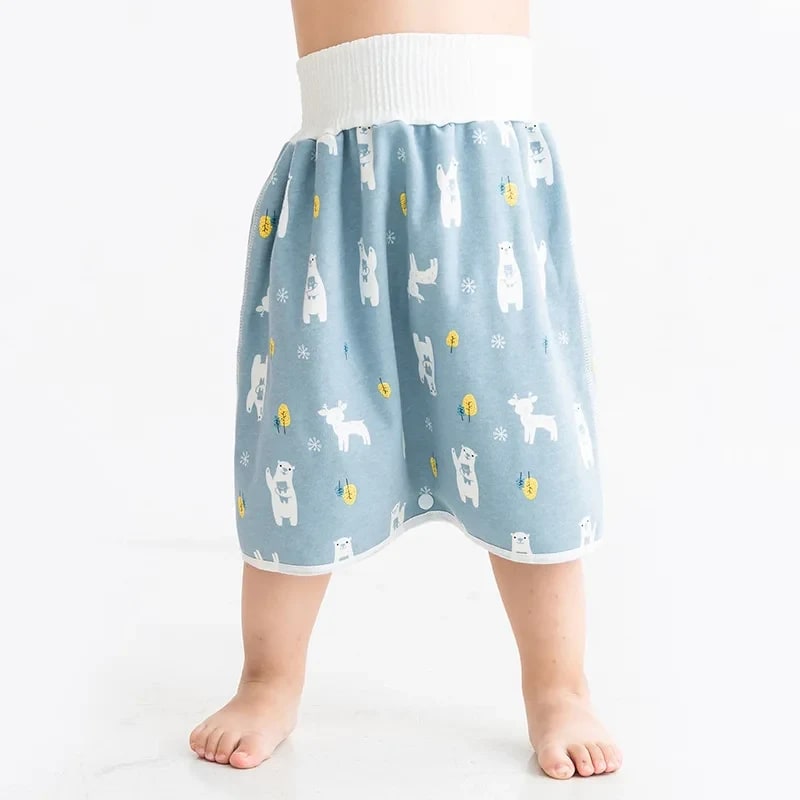 Shorts e Saias Impermeáveis TinySteps para Desfralde – Conforto e Proteção para Noites Secas 16