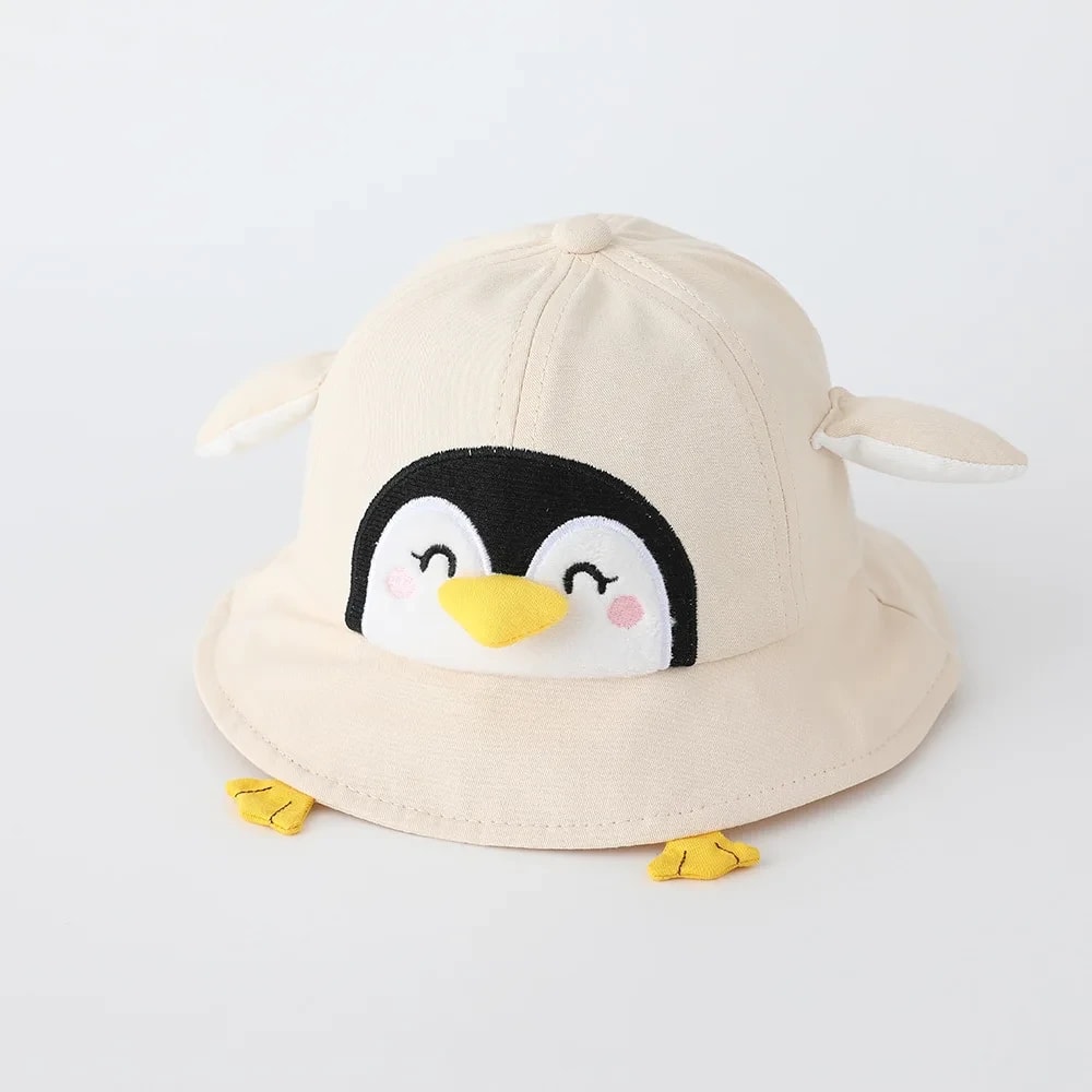Chapéu Pinguim Fofo Bebê Menina TinySteps: Proteção Solar e Charme para Aventuras ao Ar Livre 10