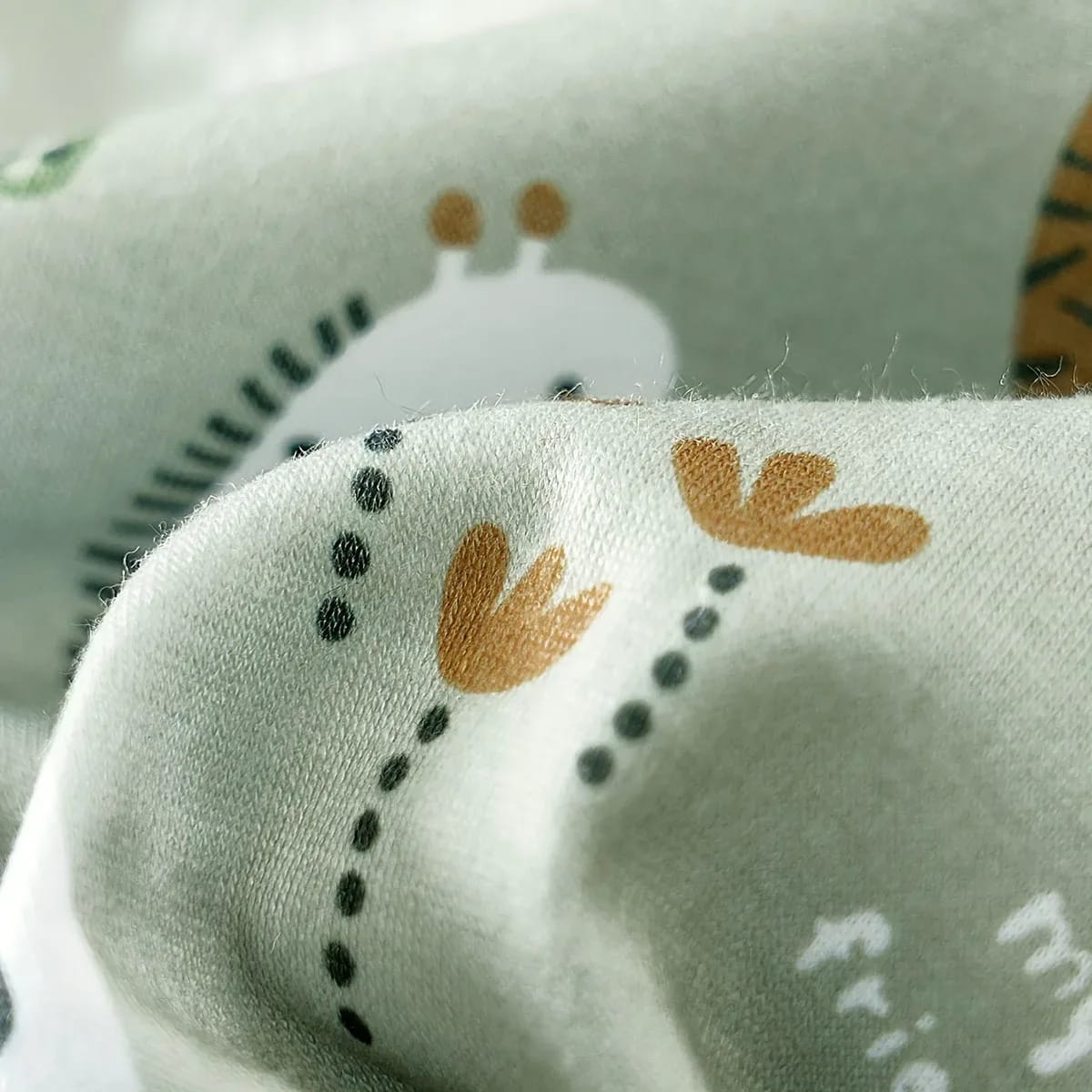 Romper Bebê Zoológico TinySteps: Bodysuit Manga Curta Animais Divertidos para Recém-Nascidos 6