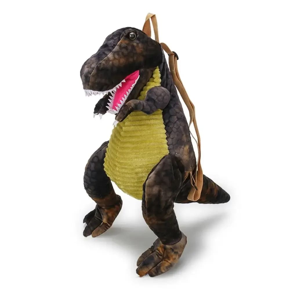 Mochila Infantil Dinossauro de Pelúcia TinySteps - Aventura e Conforto para a Escola e Passeios 7
