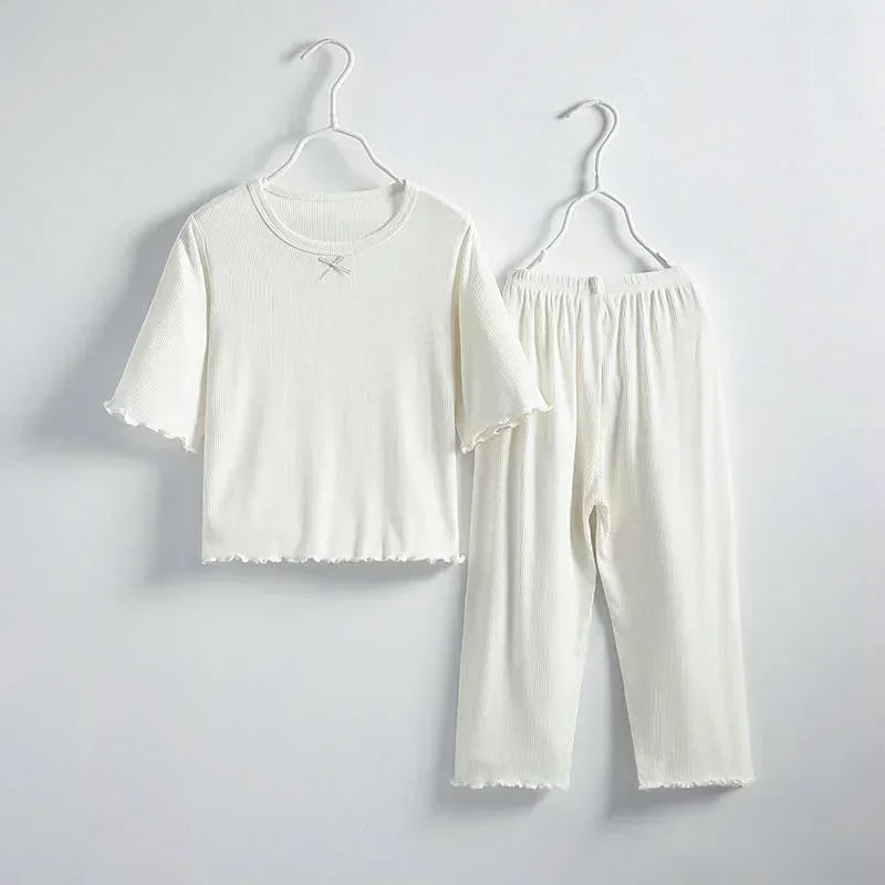 Conjunto Verão Infantil Menina TinySteps: Blusa Manga Curta e Shorts Confortáveis para Brincadeiras 7