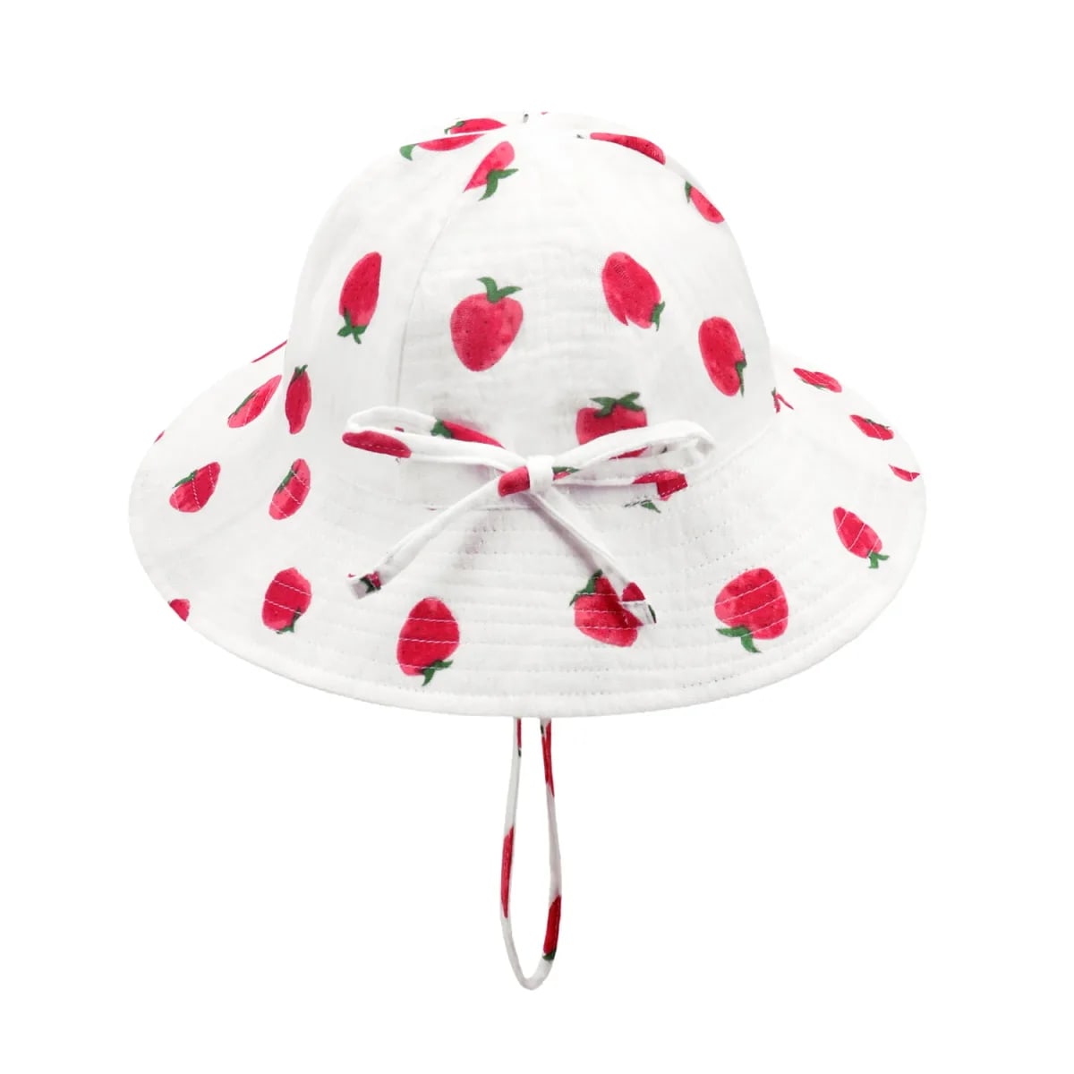 Chapéu Balde Infantil TinySteps: Proteção Solar Macia com Estampas de Flores e Coelhinho Fofo para Bebês 2