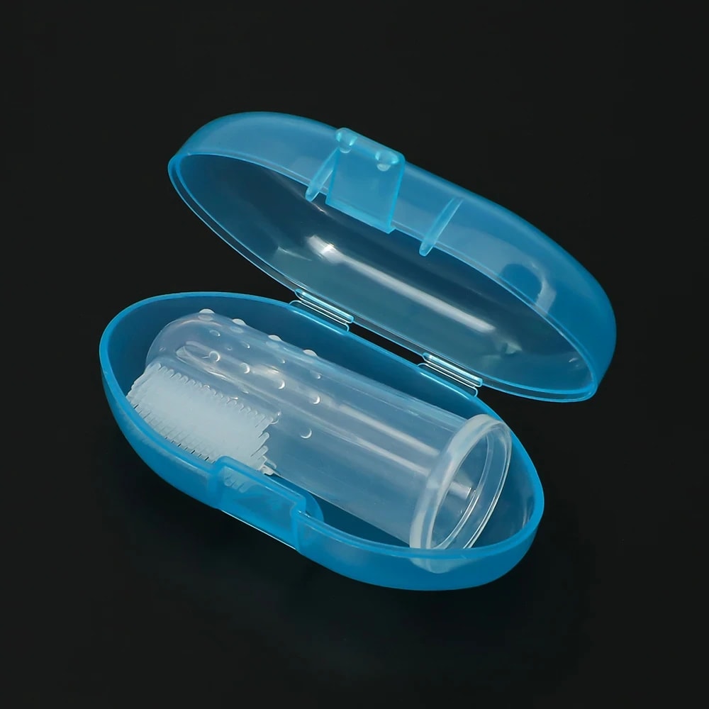 Escova de Dentes de Dedo TinySteps em Silicone Macio | Higiene Bucal Segura para Bebês e Crianças 10