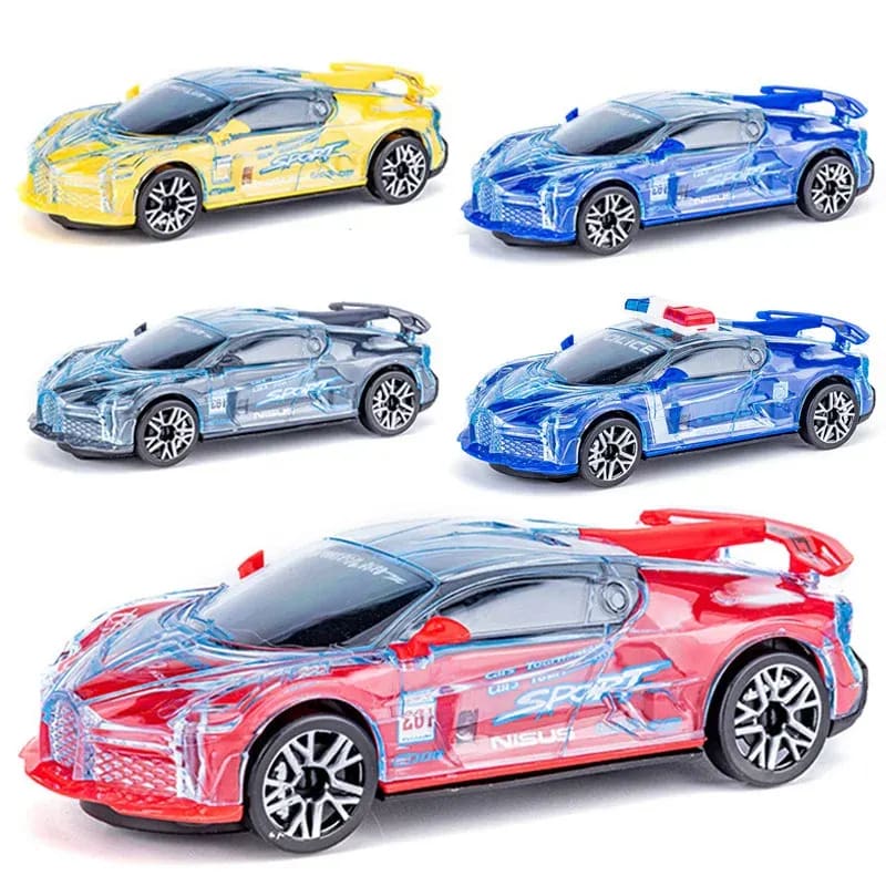 Carro de Brinquedo Policial Elétrico TinySteps: Sons, Luzes e Rodas Universais para Crianças 4-12 Anos 2