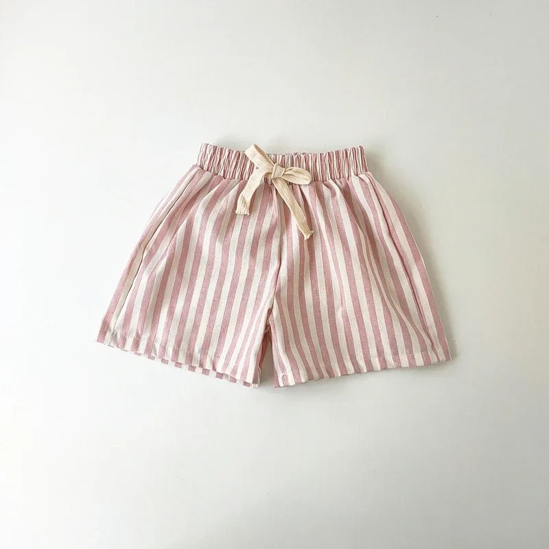 Calça Infantil Harém Listrada TinySteps: Conforto e Estilo Vintage para Meninos e Meninas 12