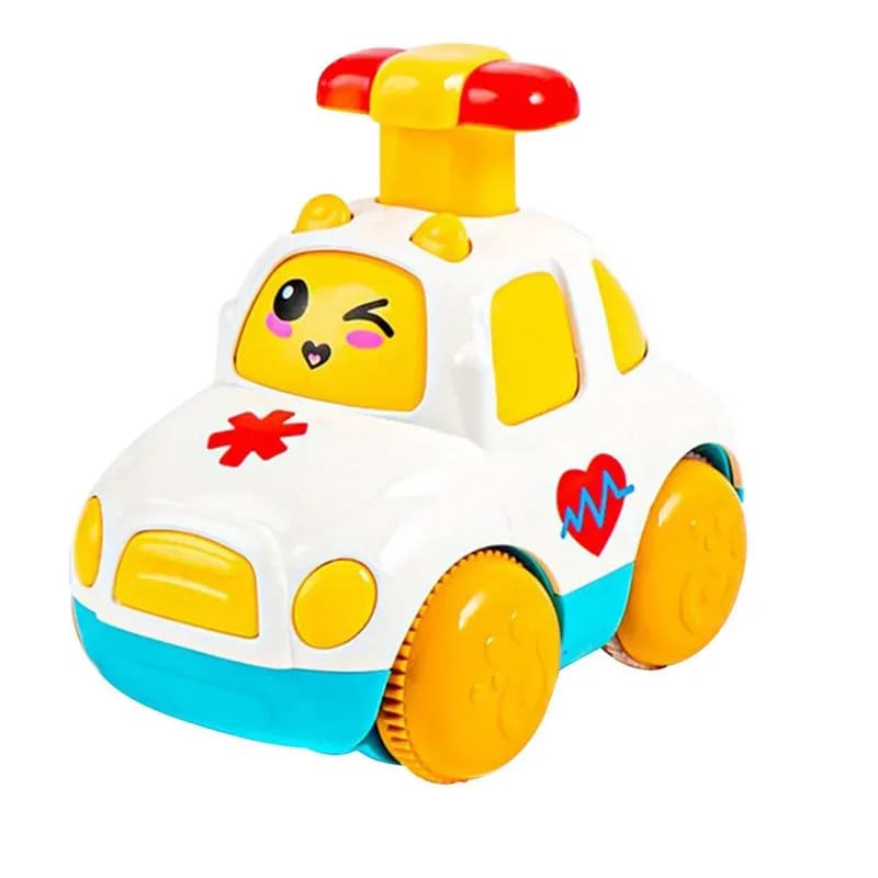 Carro de Brinquedo Inercial Bebê TinySteps – Borracha Macia, Fricção, Para 6 a 12 Meses 13