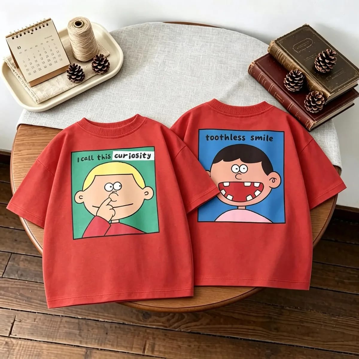 Camiseta Infantil Dupla Face TinySteps: Conforto e Estilo para Meninos e Meninas de 1 a 3 Anos 17