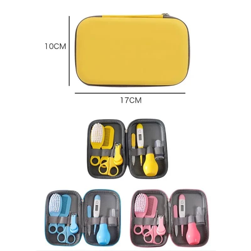 Kit Essencial de Higiene Bebê TinySteps: 8 Peças Seguras para Cuidados Diários de Recém-Nascidos 6