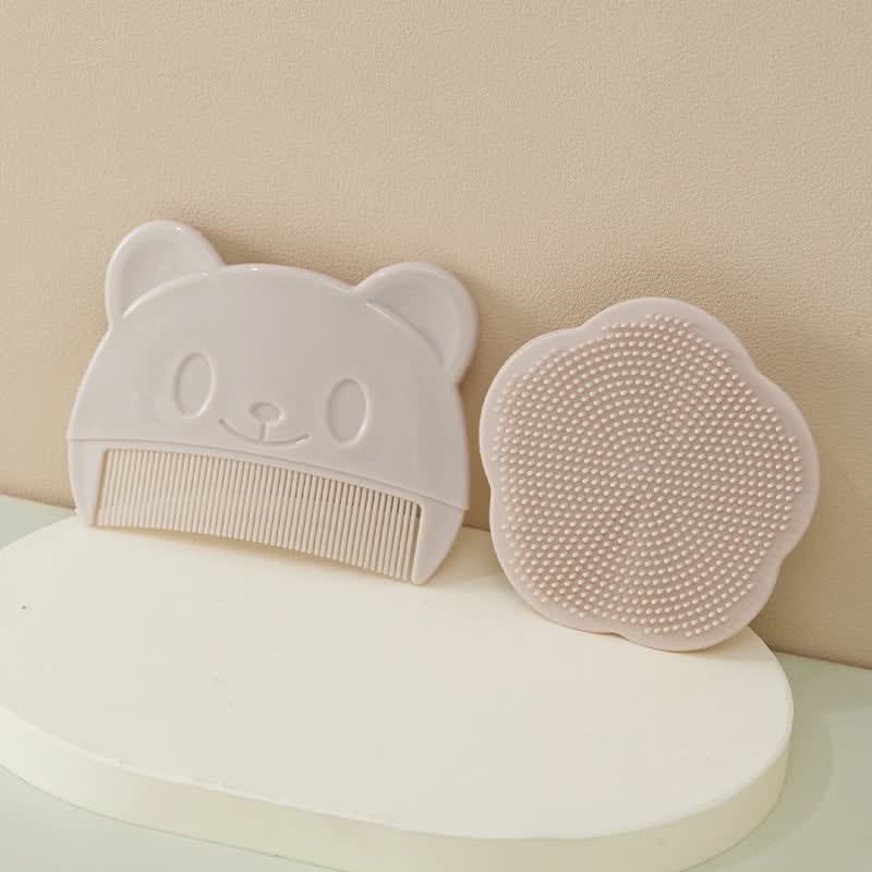 Escova Massageadora TinySteps para Cabelo de Bebê | Limpeza Suave e Conforto para Recém-Nascidos 8