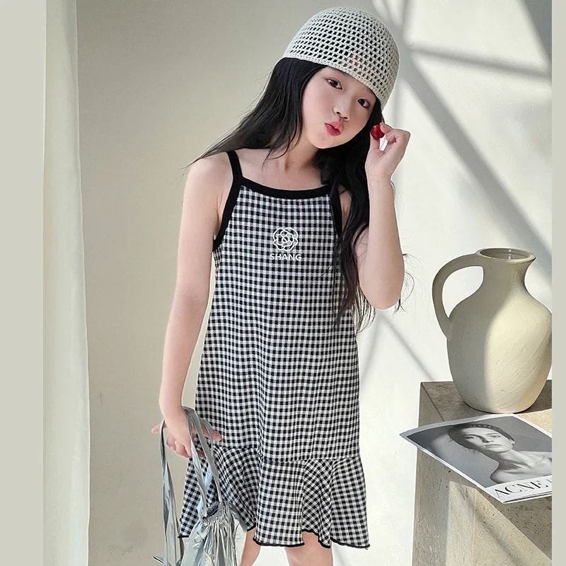 Vestido Infantil TinySteps de Verão em Algodão com Estampas Fofas para Meninas | Leve e Confortável para Brincar 9