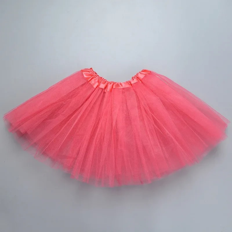 Saia Tutu Princesa TinySteps 3 Camadas para Meninas - Encanto e Dança do Dia a Dia à Festa Infantil 16