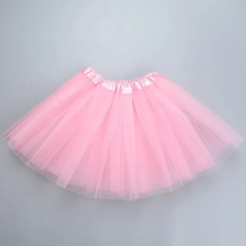 Saia Tutu Princesa TinySteps 3 Camadas para Meninas - Encanto e Dança do Dia a Dia à Festa Infantil 19