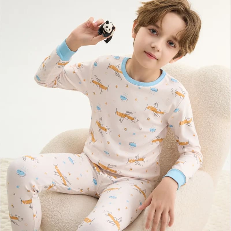 Pijama Infantil Dinossauro Verde TinySteps: Conforto Jurássico para Noites de Aventura e Sonhos 13